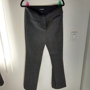 Express Editor dark grey/black heather trousers